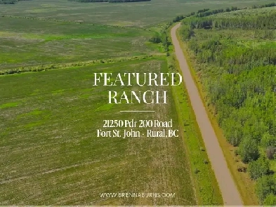 4,192 Acre Ranch | Oilfield Revenue | Fort St. John, BC