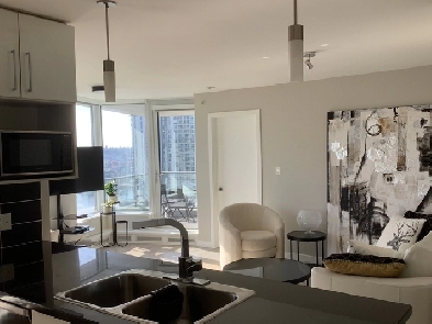 Modern and Spacious 2 Bedroom plus Den Condo Suite