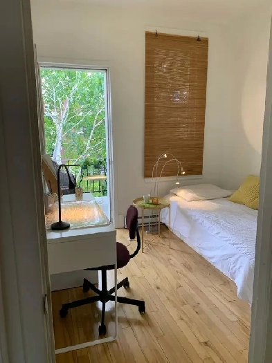 Chambre meublée avec balcon privé - Verdun - 650$ tout inclus