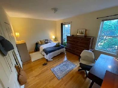 FURNSHED RM IN a GR8 FEMLE HOUSESHRE ACRS FRM OTT-U&RIDEAU CNTR