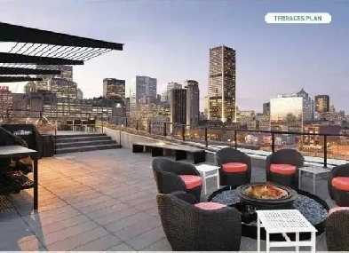 Beautiful loft (studio), gym, pools, the works!
