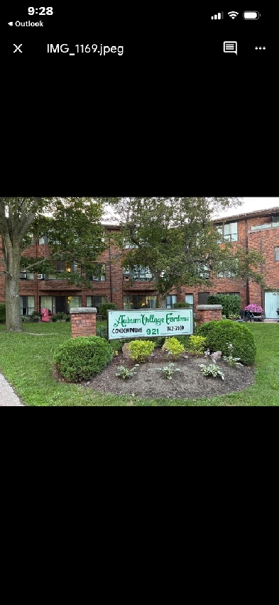 2 bedroom condo for rent -Available Oct 1st