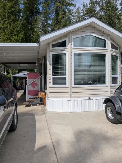 For sale Scotch Creek Rv lot with 41 foot park model
