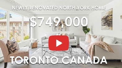 Newly Renovated North York Home For Sale I North York Real Esta