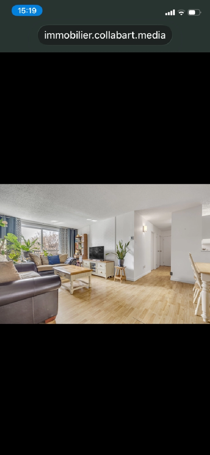 Appartement 4 1/2 à louer à Sainte-Foy