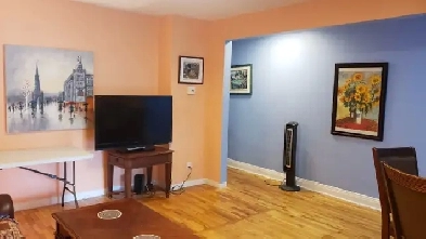 Large Bright 3.5 fully furnished September 1st