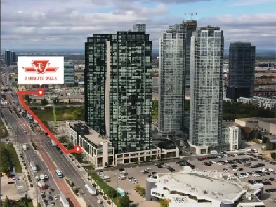 Vaughan Best 2BR 1, 2WR Suite - Be the first