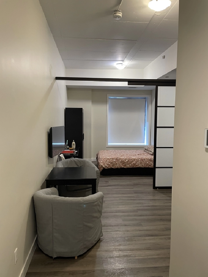 Furnished One-Bedroom/Bachelor for Rent Near Ottawa University