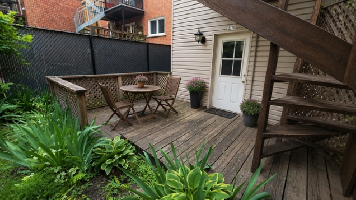 3½ à louer – 1 370 $ – Parc La Fontaine | (514) 605-1262