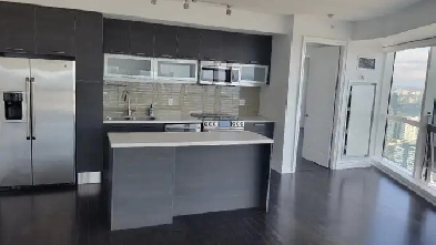Aura Condo 2 bed for rent- 388 Yonge st 63th floor