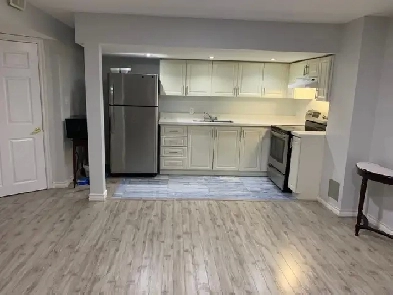 1 Bdrm Bsmt For Rent available Sept 1 sthwy50/castlemore rd)