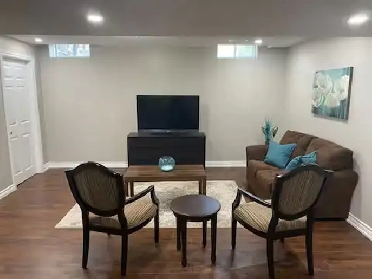 1 Bedroom Basement Apartment with Parking and Workspace