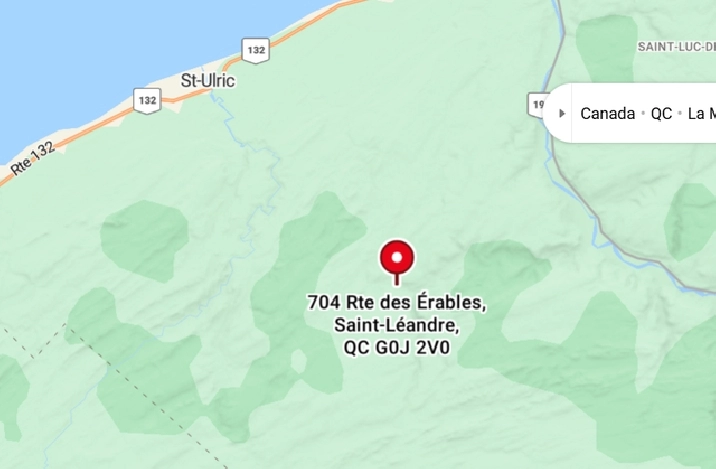 4 1/2 à louer, secteur Saint-Léandre - 704 route des Érables