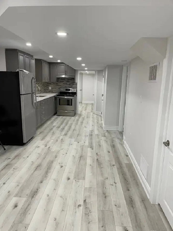 TWO BEDROOM LEGAL BASEMENT FOR RENT IN BRAMPTON