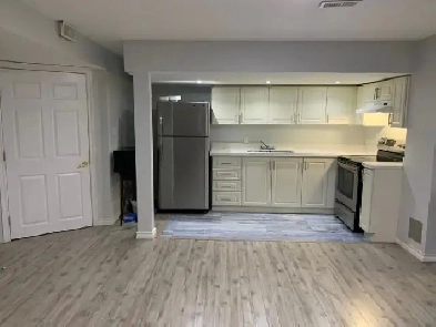 1 Bdrm Bsmt For Rent available Sept 1 sthwy50/castlemore rd)