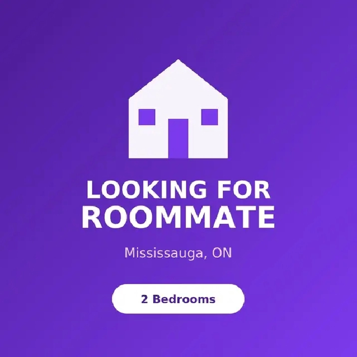 looking for roommate - mississauga