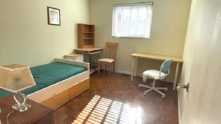 Furnished Bedroom with Private Washroom at Finch/ Victoria Park