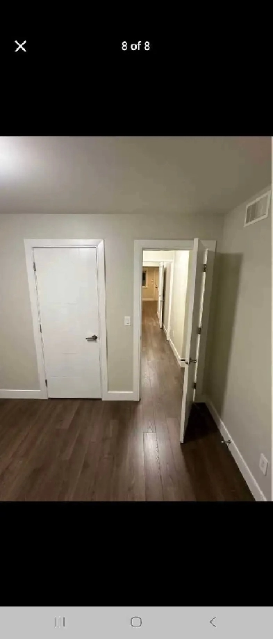 2 bedroom 1 washroom rental