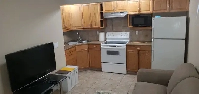 Furnished Legal Two-bedroom basement suite