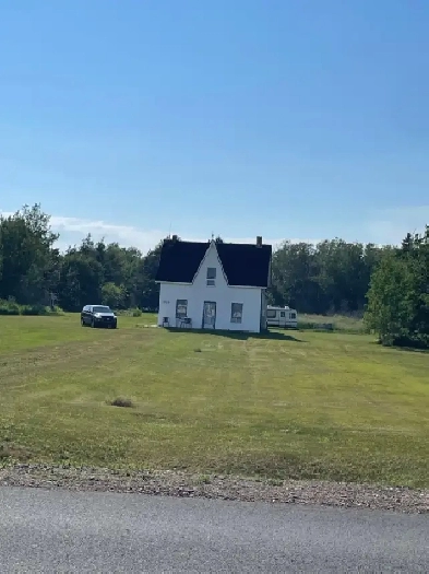 Île Miscou Centre - GRAND Terrain à vendre (maison incluse)