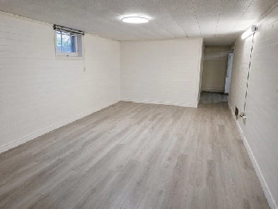 1 Bedroom basement Apt. available from Sept 1st, 2026 in REXDALE