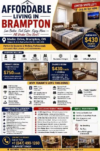 Room For Rent