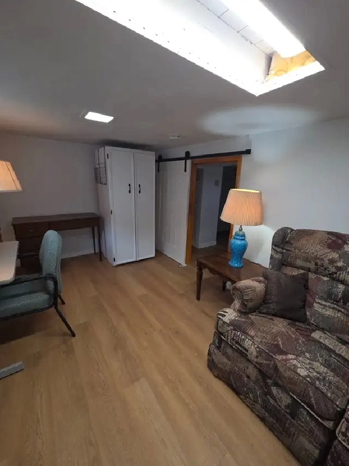 Furnished Basement room for rent in house $600.00
