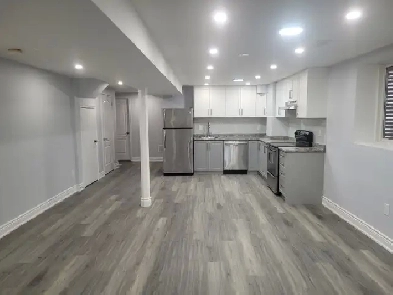 Newly Renovated 2 Bedroom 1 Bathroom Basement Apartment for Rent
