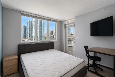 $1,500 All-In | Furnished Room Downtown Vancouver