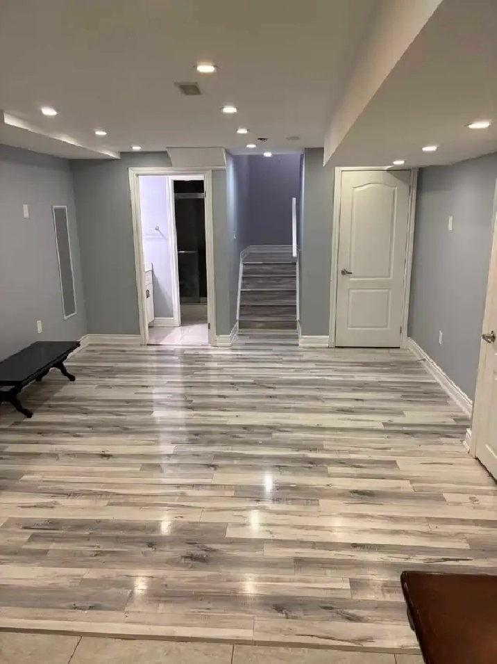 Legal Basement with 2 car parking available for rent