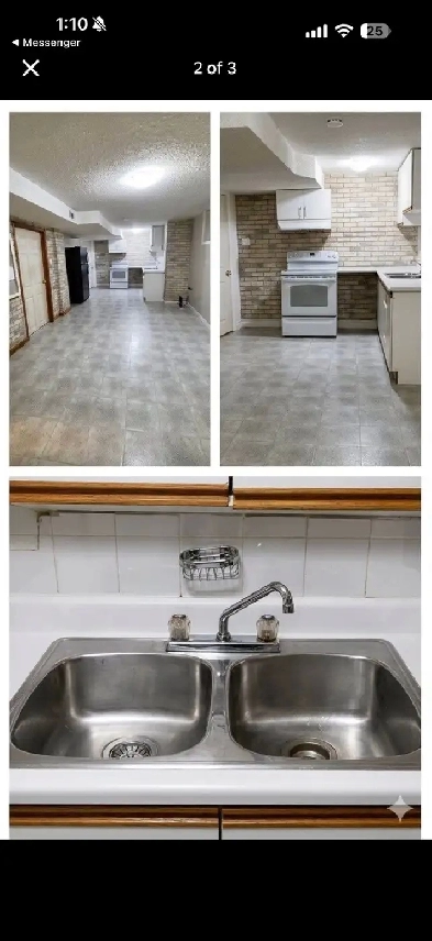 1 Bedroom 1 Bath Bright  Basement Apartment - Prime Oakville
