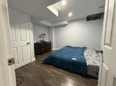 2 bedrooms Basement unit in Bowmanville will be rented
