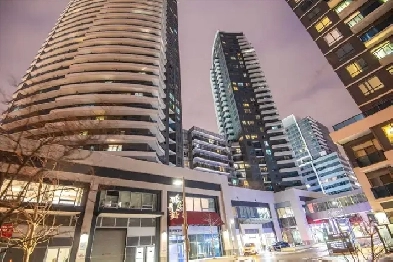 Furnished 1 bedroom LuxuryCondo with wifi parking Yonge&Steeles