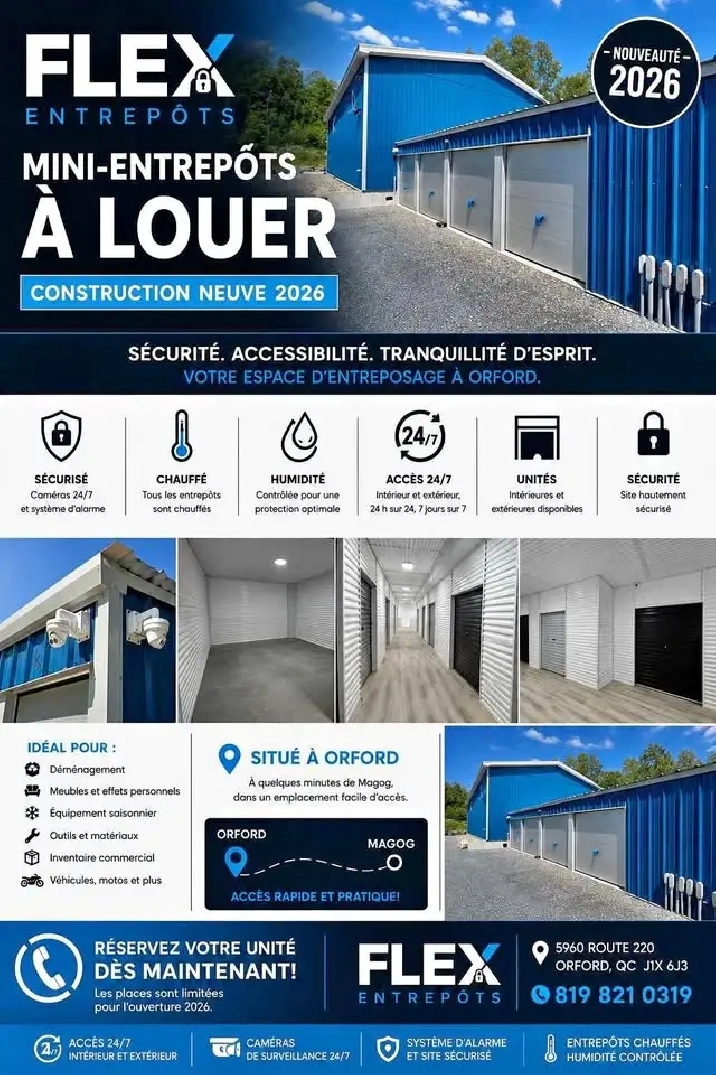 ENTREPOSAGE - FLEX ENTREPOTS - ORFORD