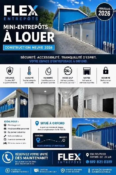 ENTREPOSAGE - FLEX ENTREPOTS - ORFORD