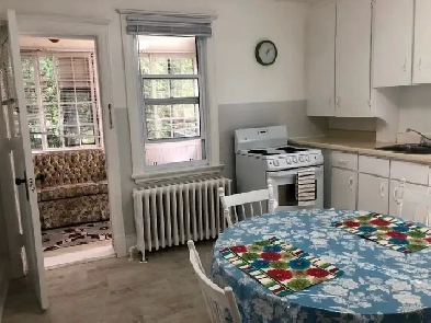 Fully Furnished Bachelor Apt and Sunporch for Rent
