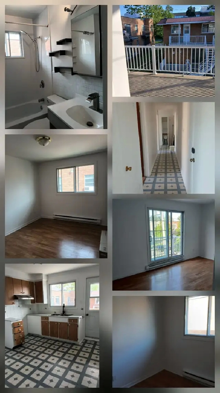 4 1/2 Apartment for Rent in Ahuntsic area