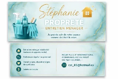 entretien ménage