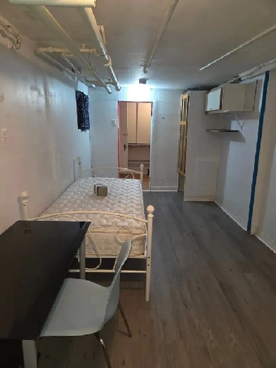 Furnished room for rent in the basement of duplex in NDG