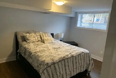 1 Bedroom basement Apartment Toronto includes utilities, parking