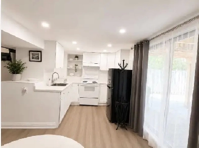 FULLY FURNISHED PRIVATE 1-BEDROOM — NORTH YORK