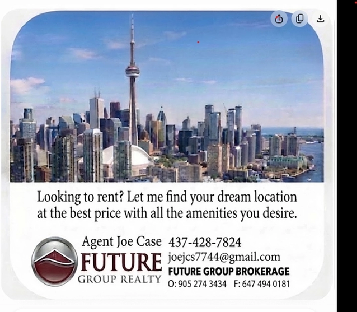 Looking to Rent? Let me find your dream location