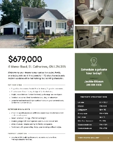 4 Manor Road , St.Catharines