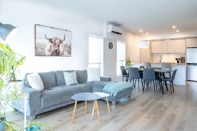 Appartement de 2 chambres et 1 salle de bain