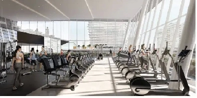 Furnished LUXURY Room in NEW condo M city nice gym /Square One s
