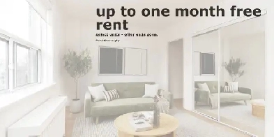 renovated one bedroom, river and gerrard - ID 2146