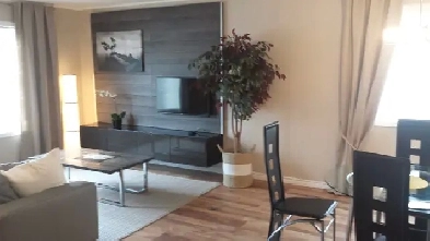 New and stylish two/one bedroom suite.