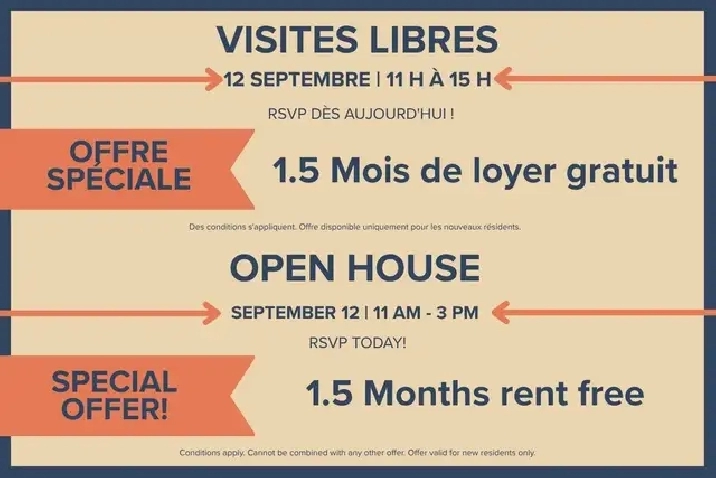 1 Bedroom   Den for rent at 3980 Boulevard Saint-Elzéar O, Laval