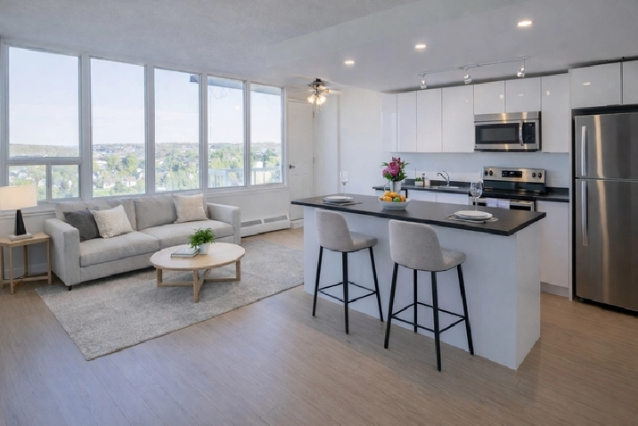 FORT HOWE/ BEAUTIFUL 2BD-  OCT 1ST -with view of the City!