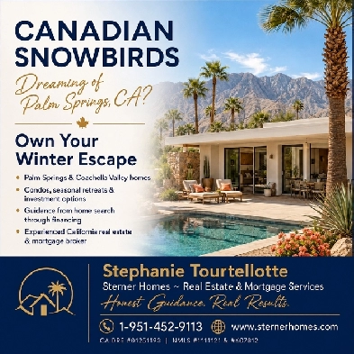 Own Your Winter Escape in Palm Springs, CA